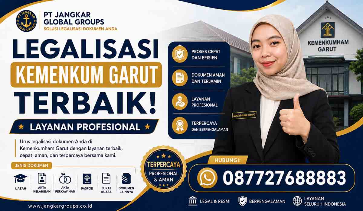Legalisasi Kemenkum Garut Terbaik Layanan Profesional