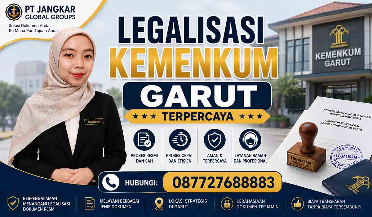 Legalisasi Kemenkum Garut Terpercaya
