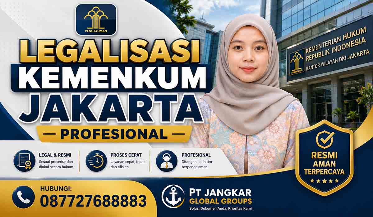 Legalisasi Kemenkum Jakarta Profesional