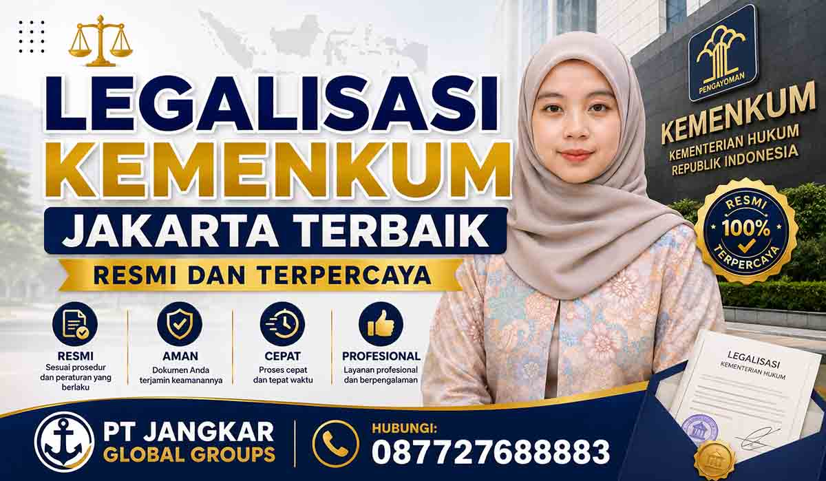 Legalisasi Kemenkum Jakarta Terbaik Resmi dan Terpercaya
