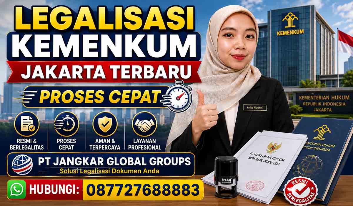 Legalisasi Kemenkum Jakarta Terbaru Proses Cepat