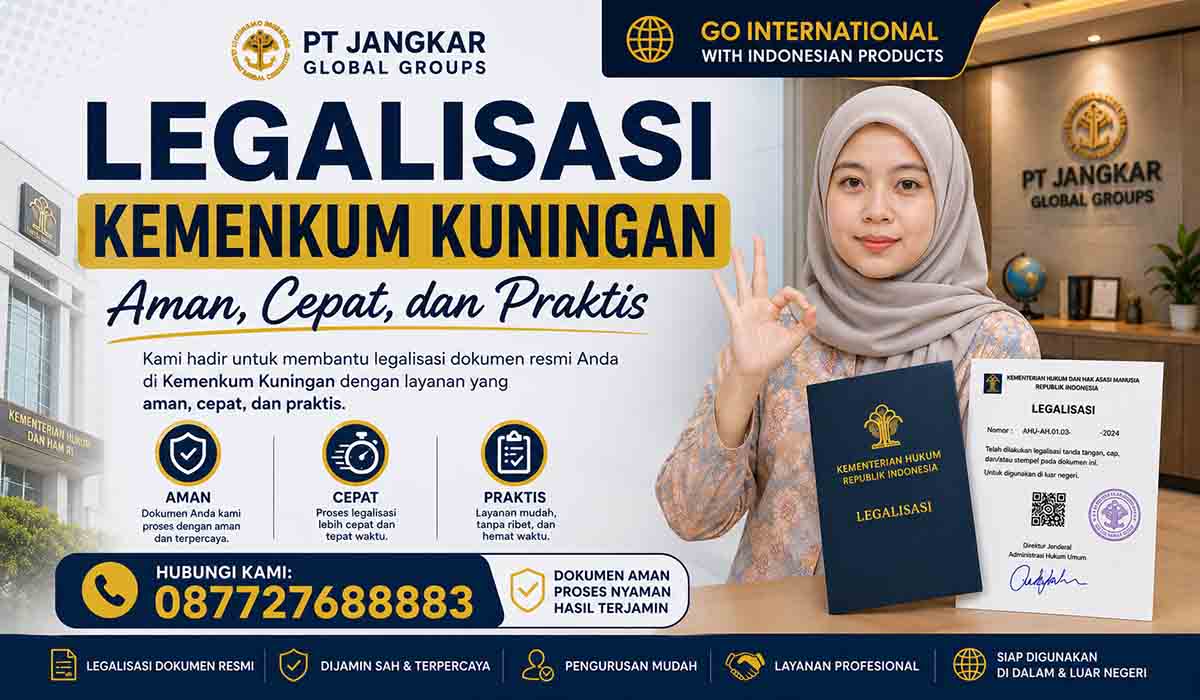 Legalisasi Kemenkum Kuningan Aman, Cepat, dan Praktis