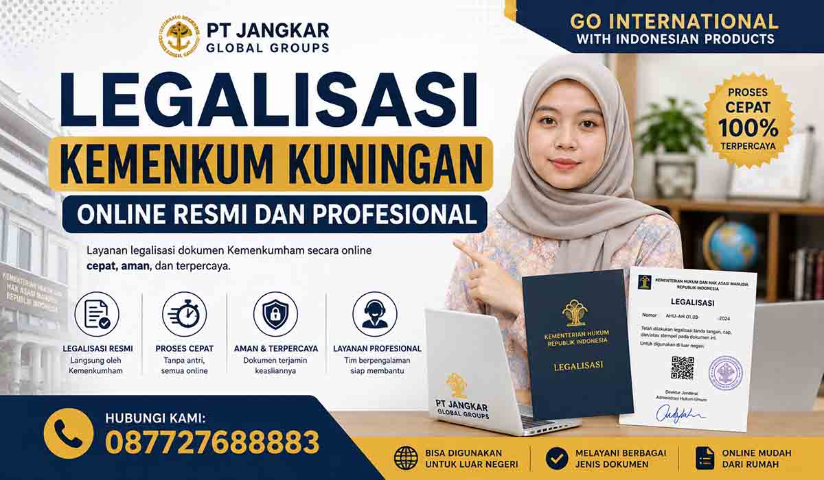 Legalisasi Kemenkum Kuningan Online Resmi dan Profesional