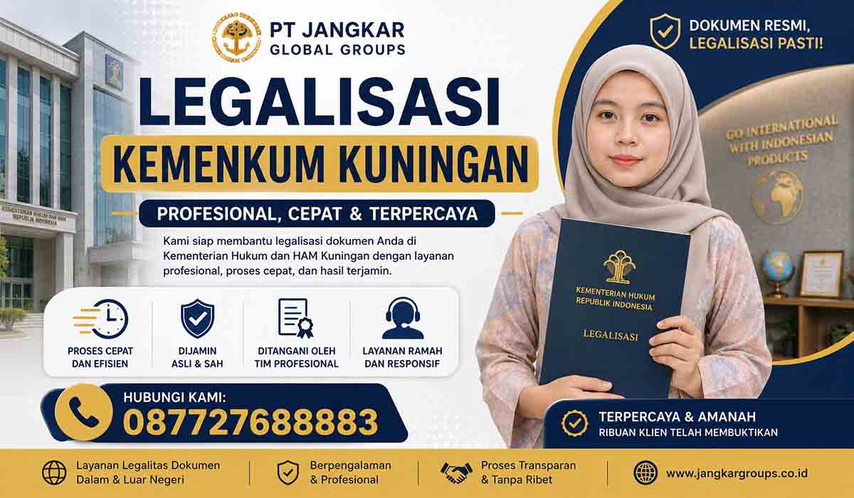 Legalisasi Kemenkum Kuningan Profesional