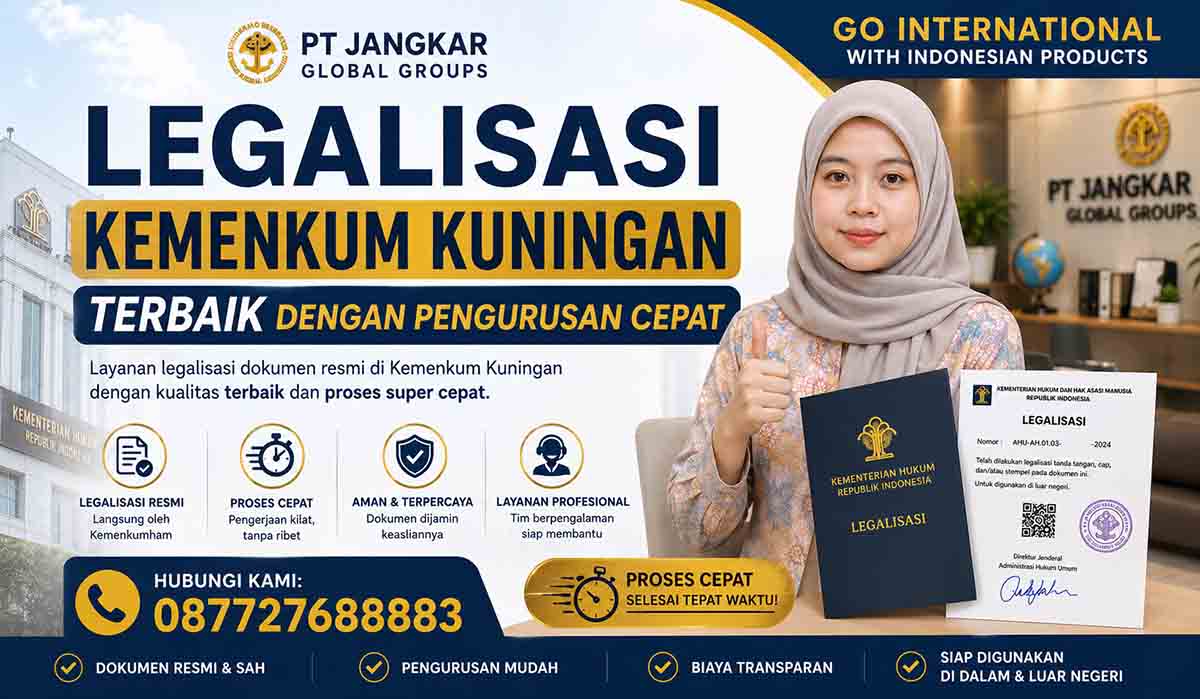 Legalisasi Kemenkum Kuningan Terbaik dengan Pengurusan Cepat