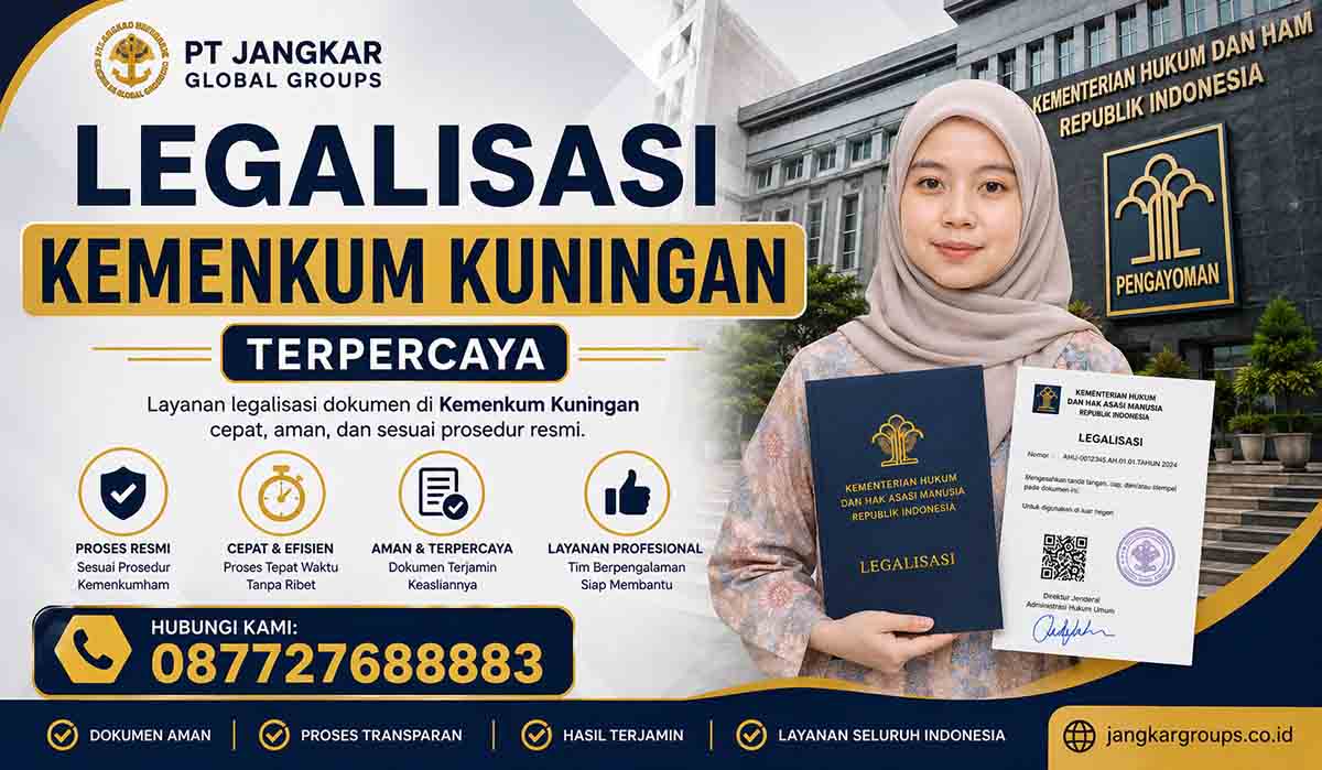 Legalisasi Kemenkum Kuningan Terpercaya