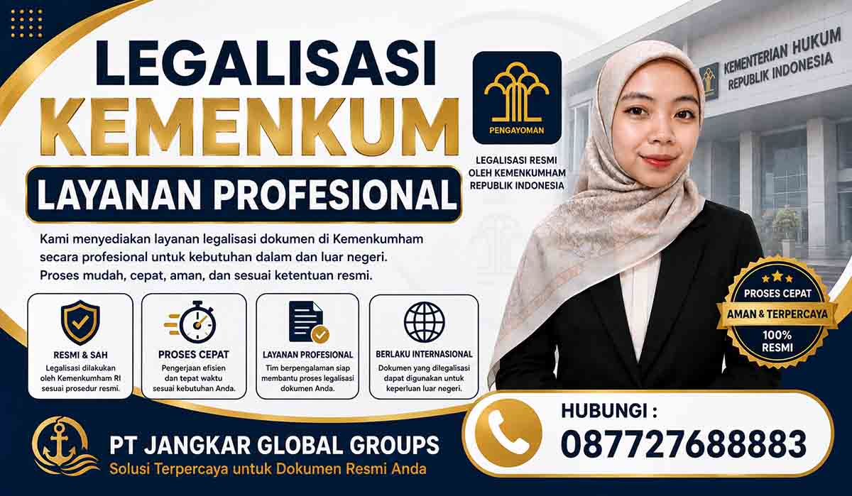 Legalisasi Kemenkum Layanan Profesional
