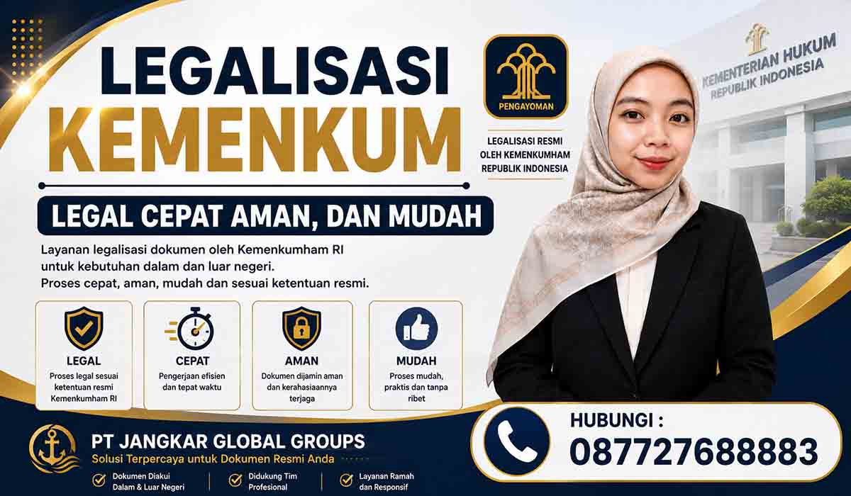 Legalisasi Kemenkum Legal Cepat Aman, dan Mudah