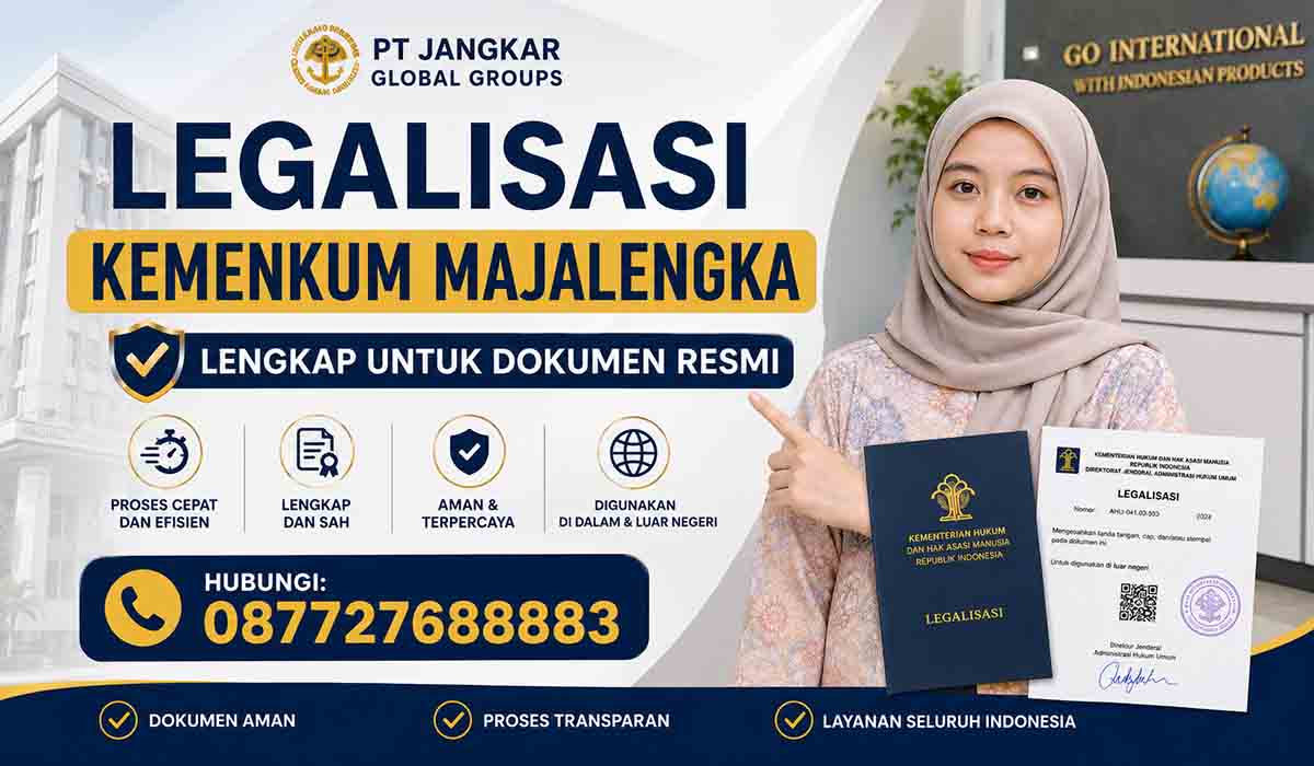 Legalisasi Kemenkum Majalengka Lengkap untuk Dokumen Resmi