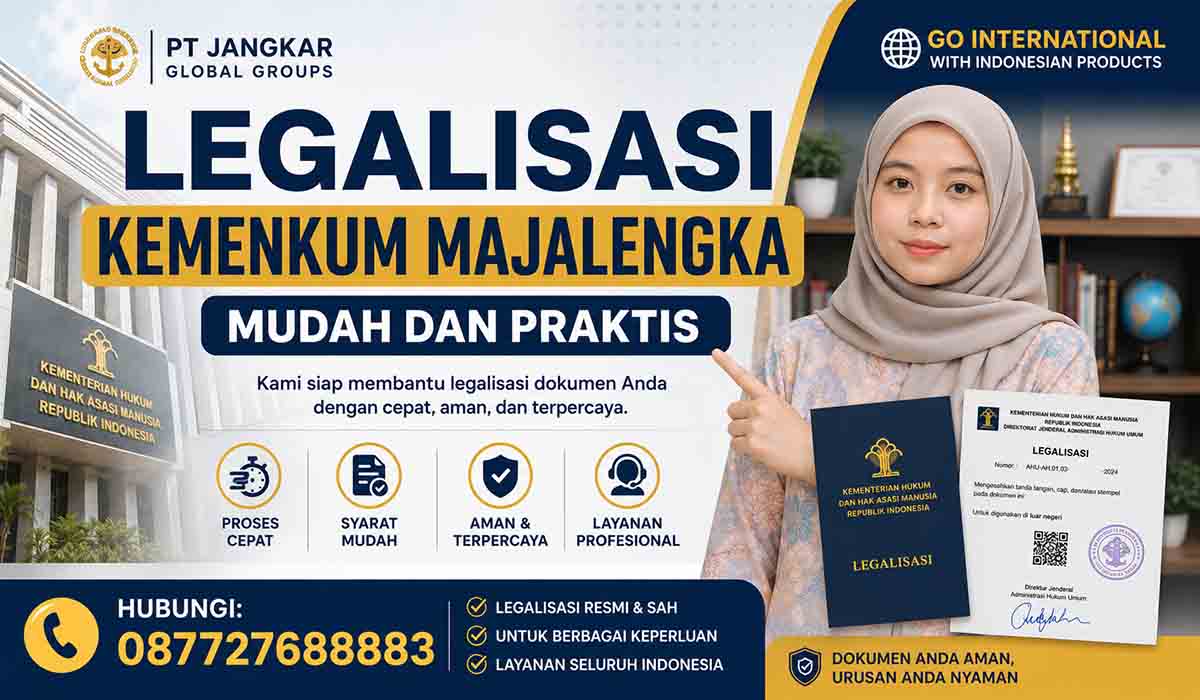 Legalisasi Kemenkum Majalengka Mudah dan Praktis
