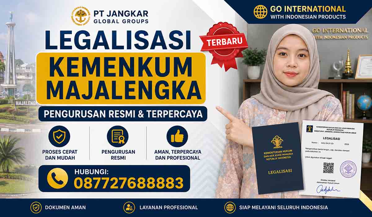 Legalisasi Kemenkum Majalengka Terbaru Pengurusan Resmi