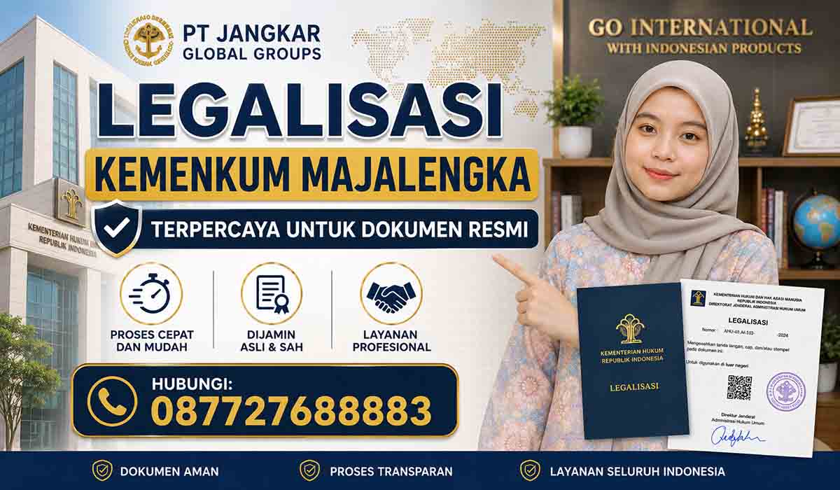Legalisasi Kemenkum Majalengka Terpercaya