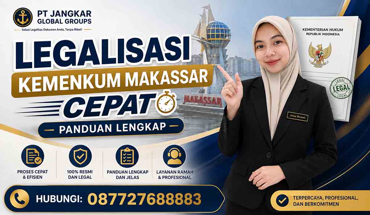 Legalisasi Kemenkum Makassar Cepat Panduan Lengkap