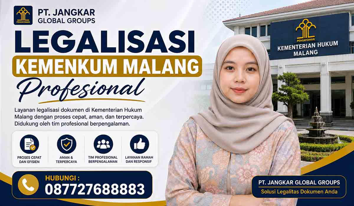 Legalisasi Kemenkum Malang Profesional