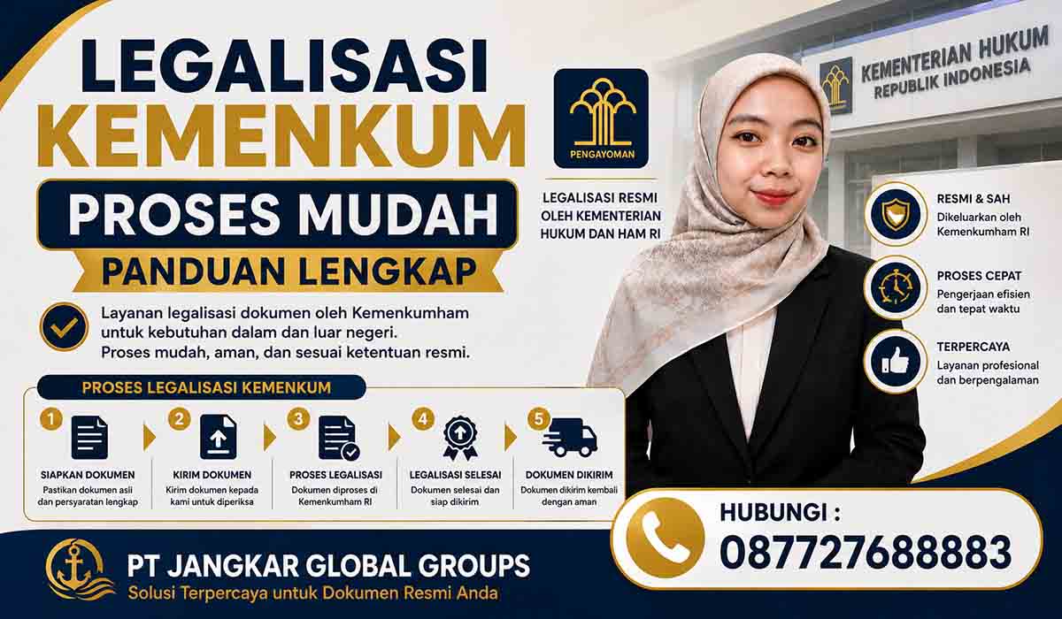 Legalisasi Kemenkum Proses Mudah Panduan Lengkap