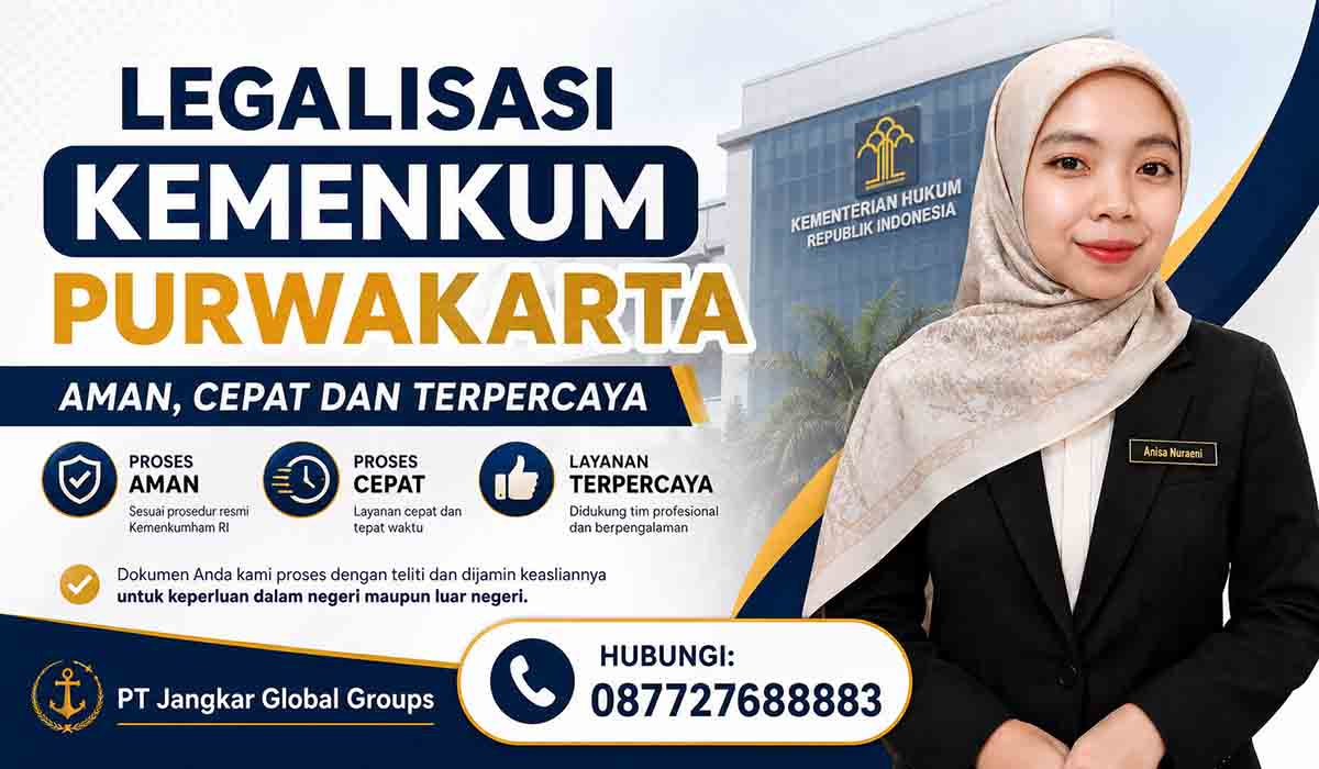 Legalisasi Kemenkum Purwakarta Aman, Cepat dan Terpercaya