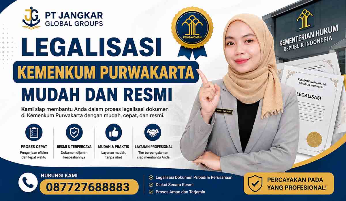 Legalisasi Kemenkum Purwakarta Mudah dan Resmi