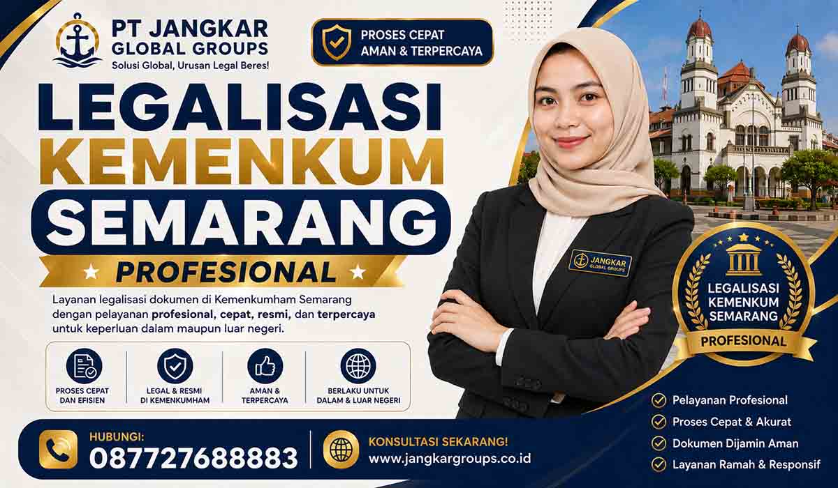 Legalisasi Kemenkum Semarang Profesional