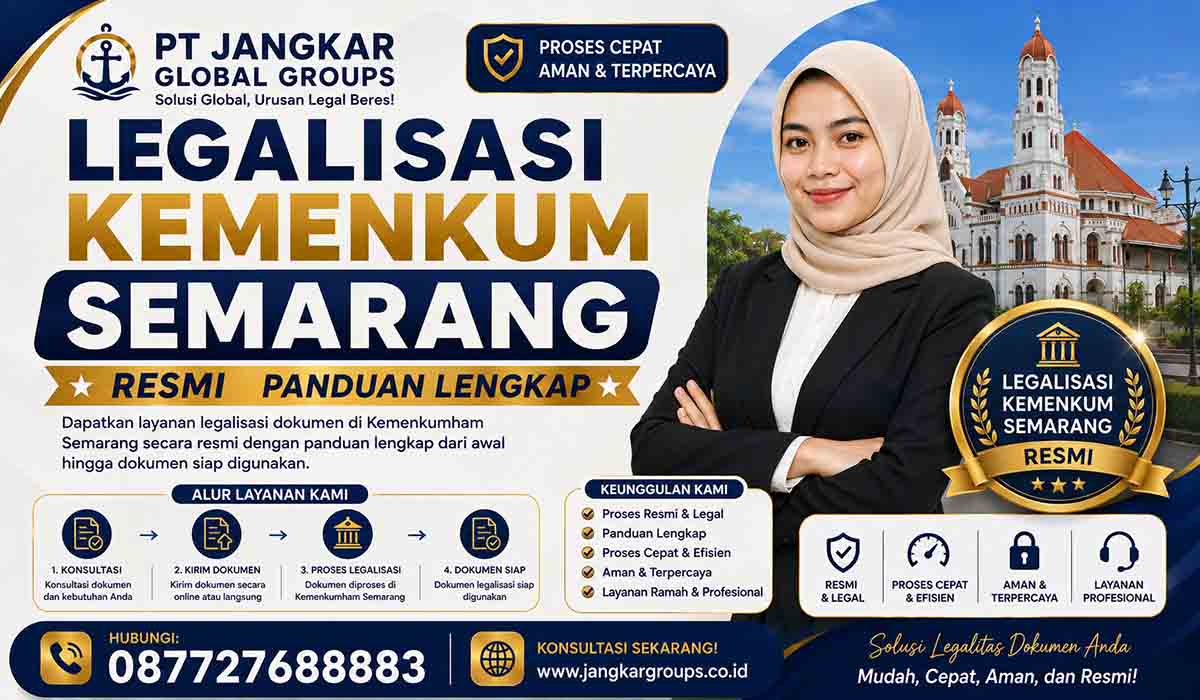 Legalisasi Kemenkum Semarang Resmi Panduan Lengkap