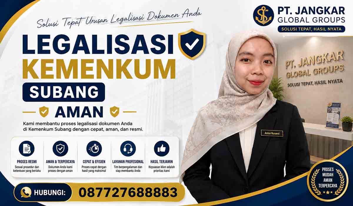 Legalisasi Kemenkum Subang Aman