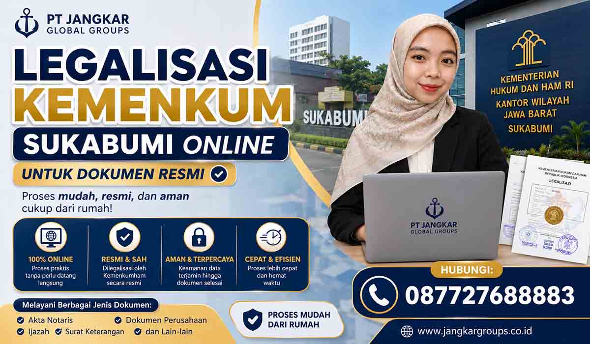 Legalisasi Kemenkum Sukabumi Online untuk Dokumen Resmi