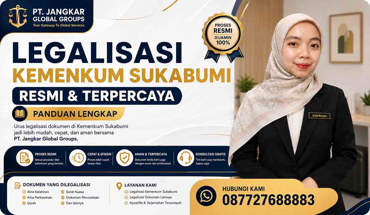 Legalisasi Kemenkum Sukabumi Resmi Panduan Lengkap