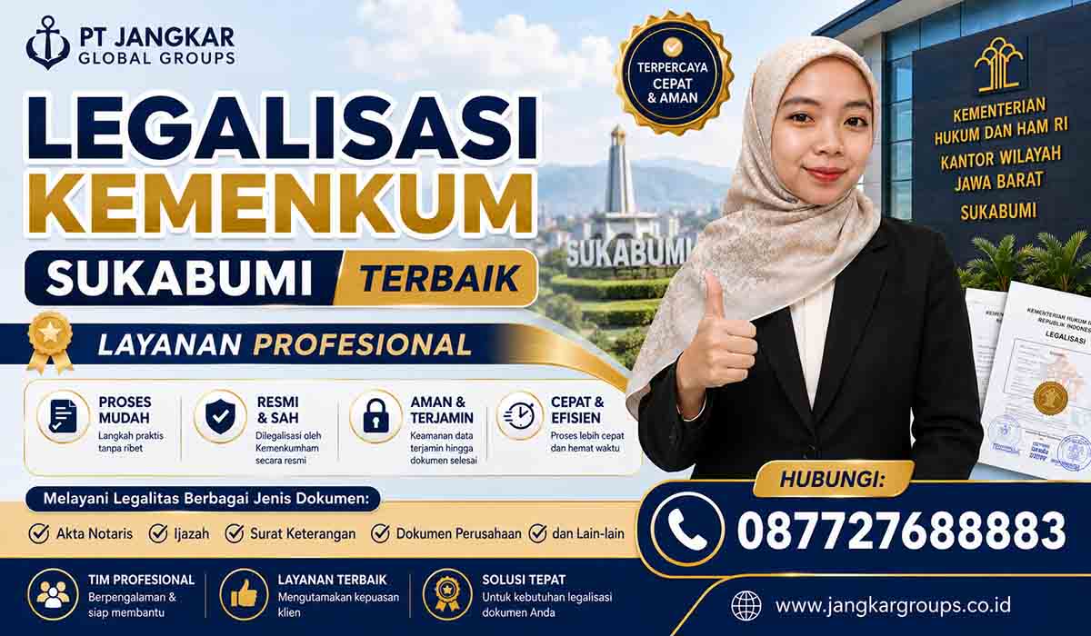 Legalisasi Kemenkum Sukabumi Terbaik Layanan Profesional