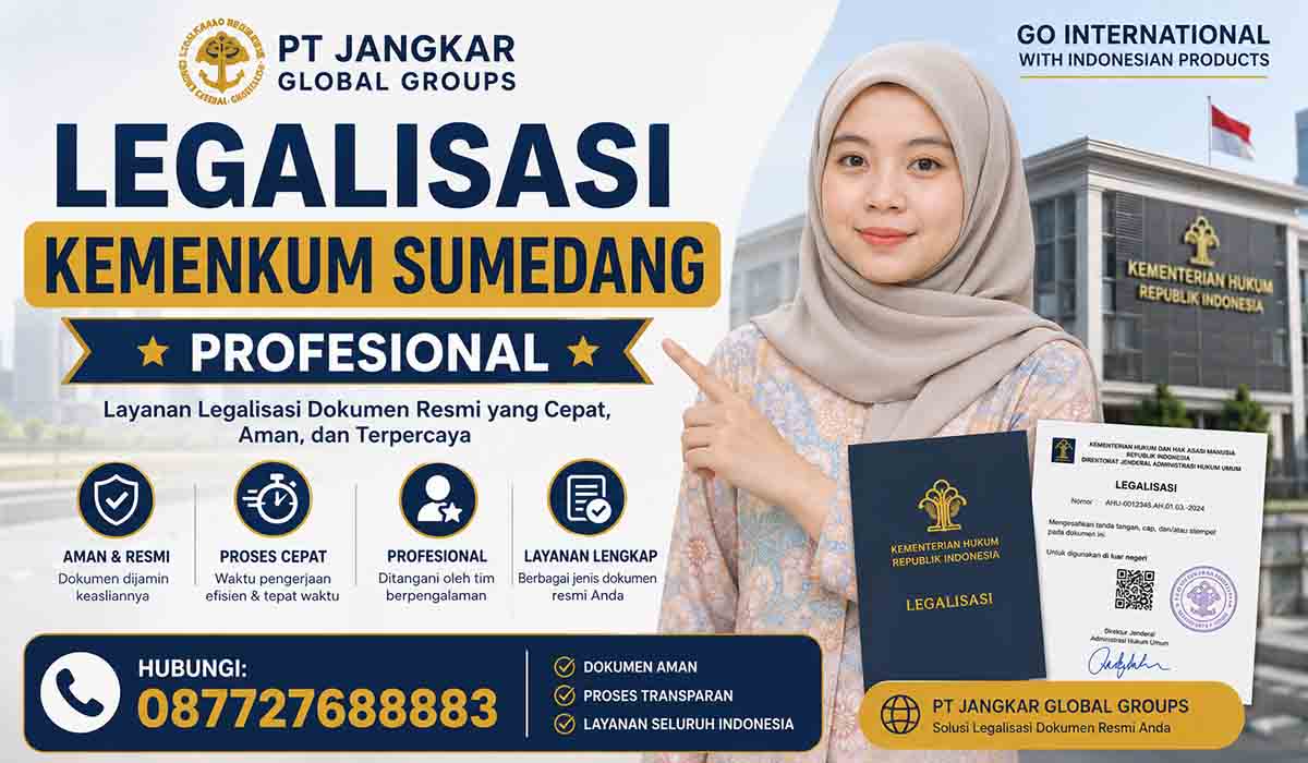 Legalisasi Kemenkum Sumedang Profesional
