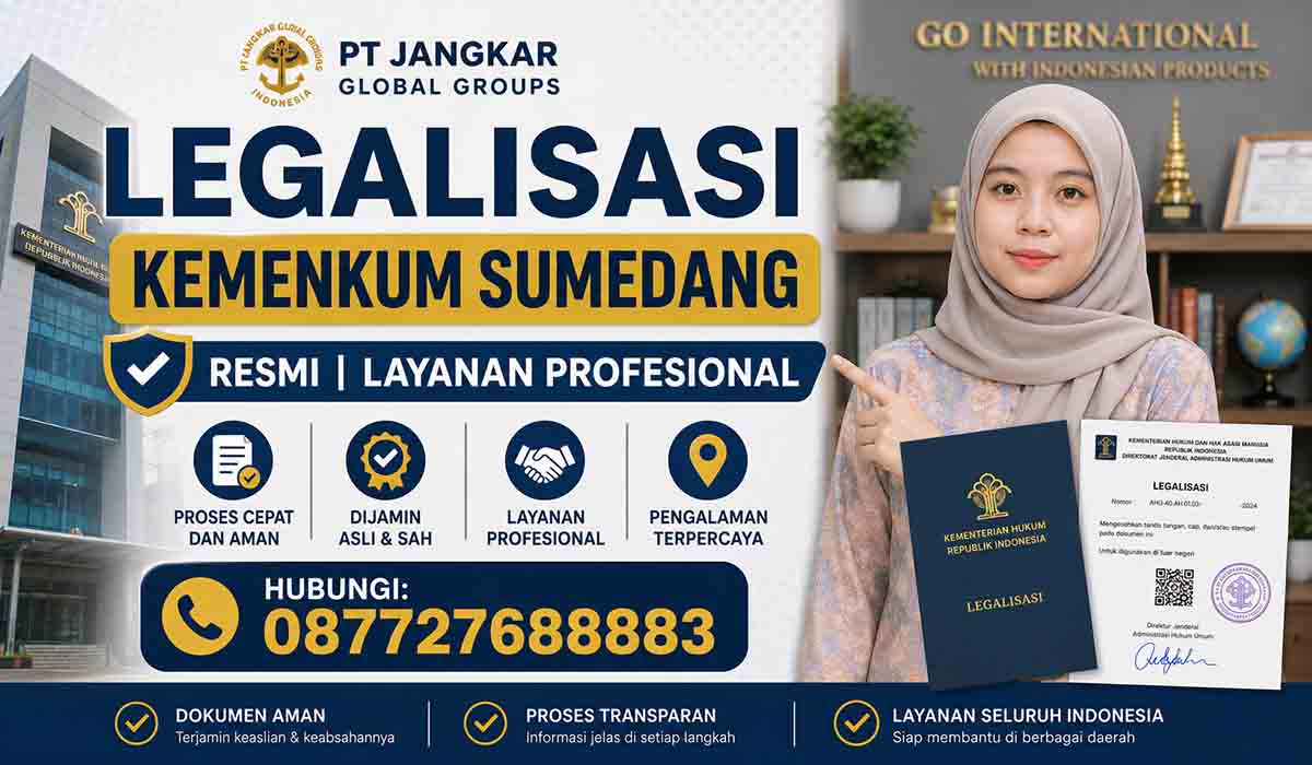 Legalisasi Kemenkum Sumedang Resmi Layanan Profesional
