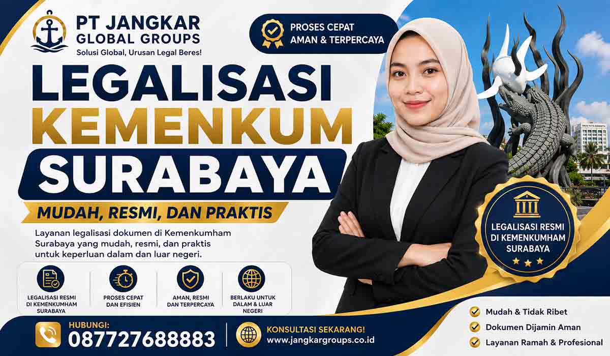Legalisasi Kemenkum Surabaya Mudah, Resmi, dan Praktis