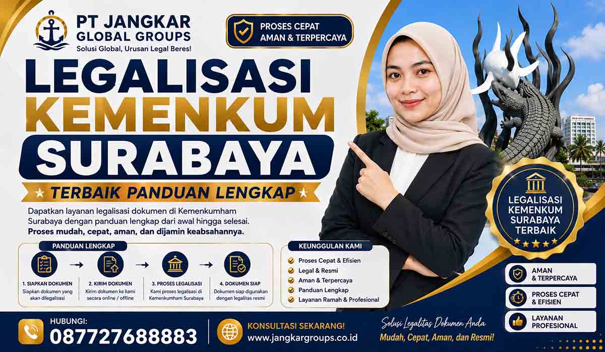 Legalisasi Kemenkum Surabaya Terbaik Panduan Lengkap