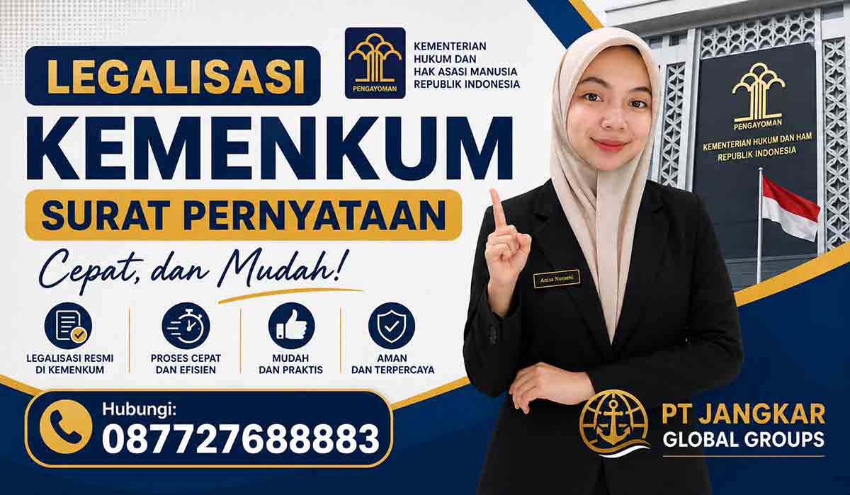 Legalisasi Kemenkum Surat Pernyataan Cepat, dan Mudah