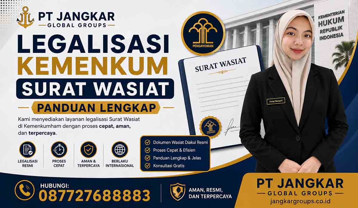Legalisasi Kemenkum Surat Wasiat Panduan Lengkap