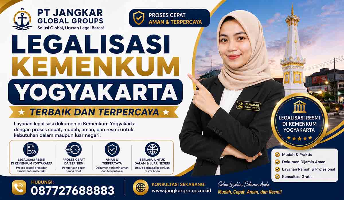 Legalisasi Kemenkum Yogyakarta Terbaik dan Terpercaya