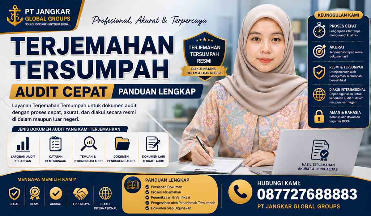 Terjemahan Tersumpah Audit Cepat Panduan Lengkap