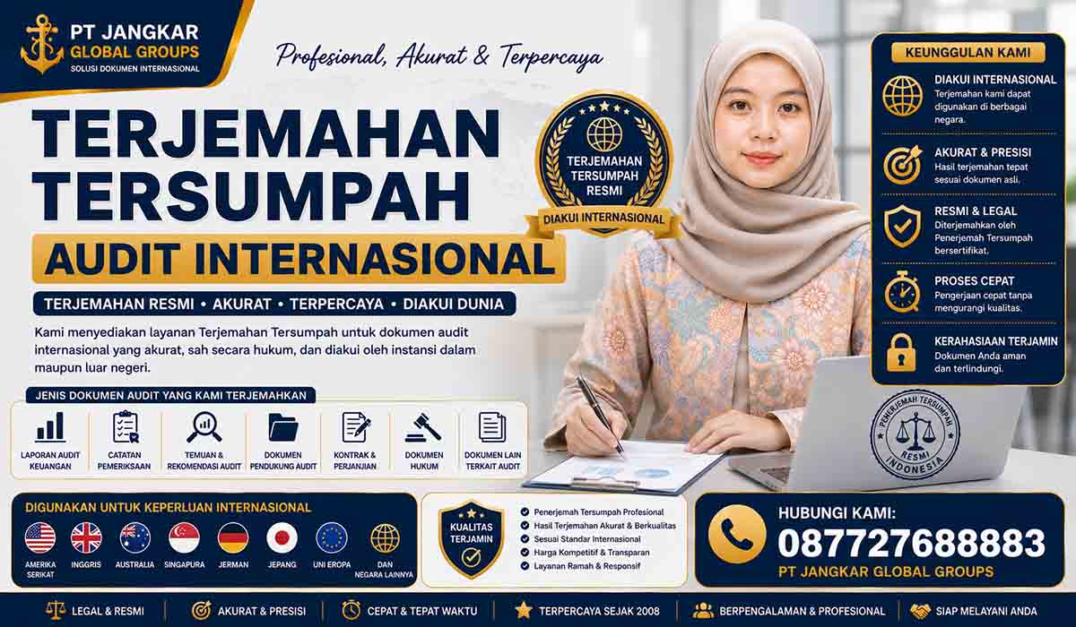 Terjemahan Tersumpah Audit Internasional