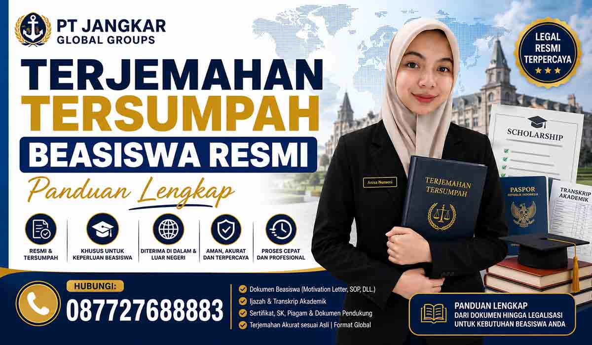 Terjemahan Tersumpah Beasiswa Resmi Panduan Lengkap
