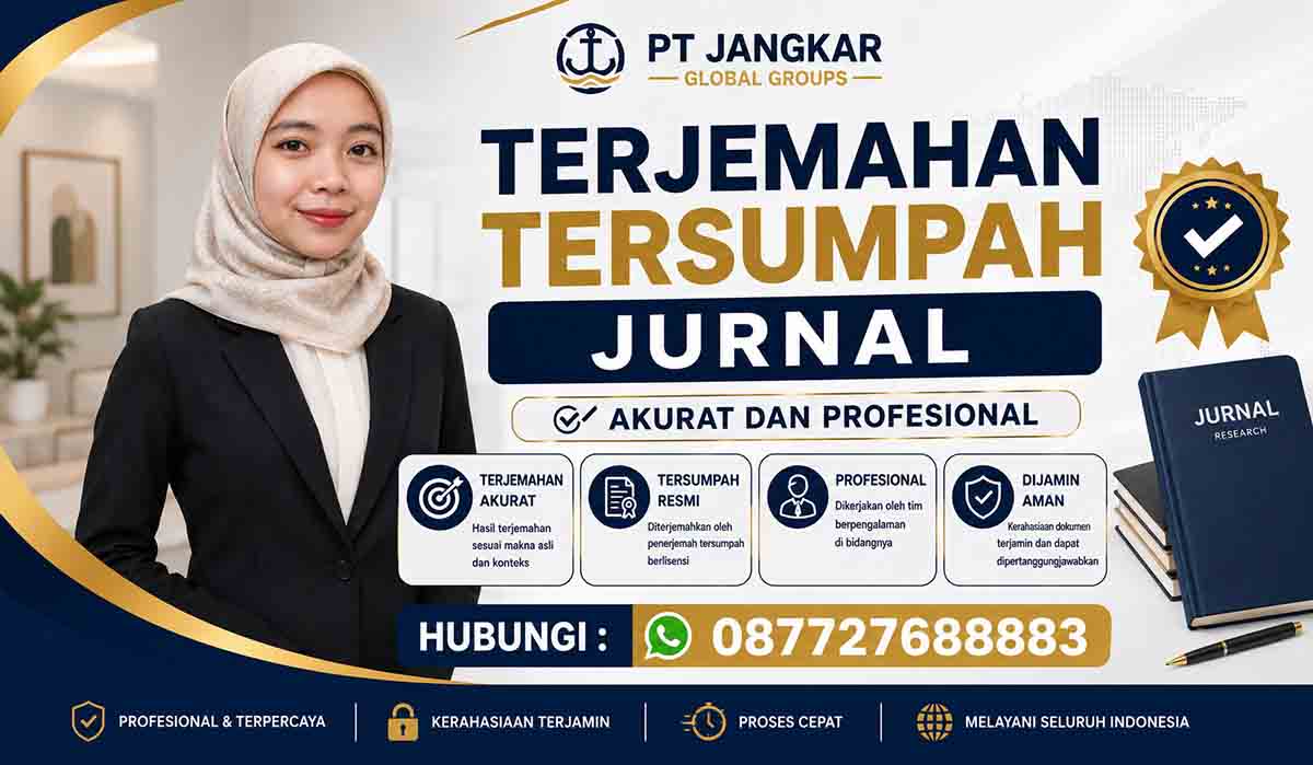 Terjemahan Tersumpah Jurnal Akurat dan Profesional