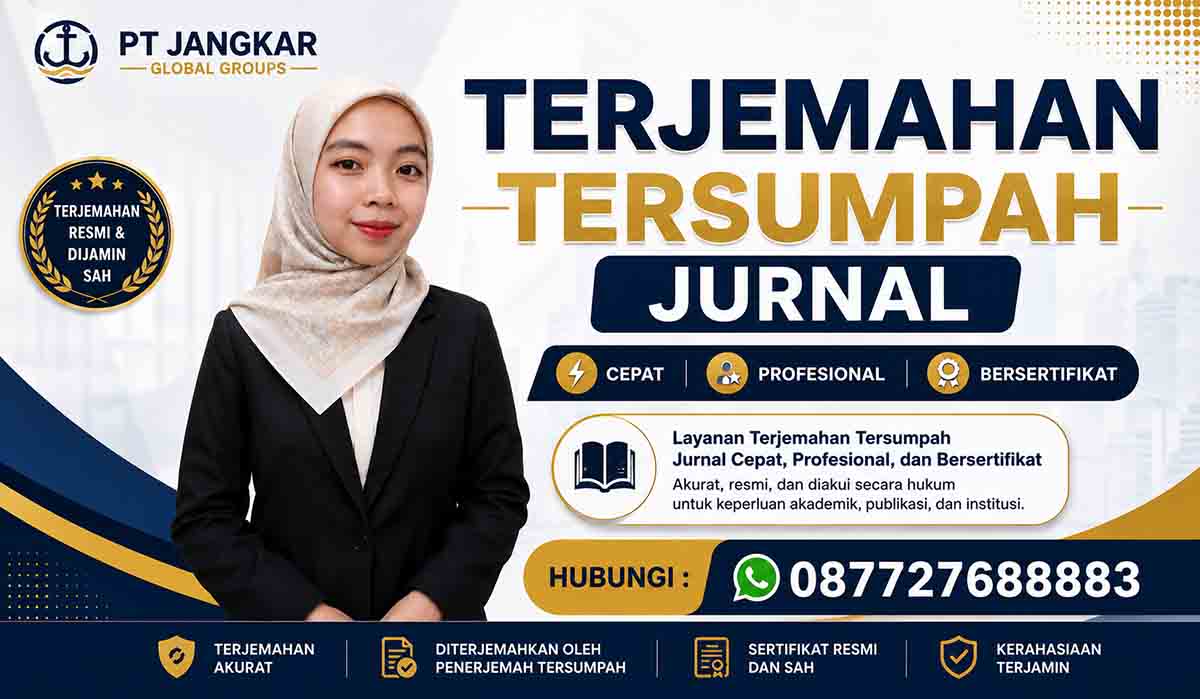 Terjemahan Tersumpah Jurnal Cepat, Profesional, dan Bersertifikat