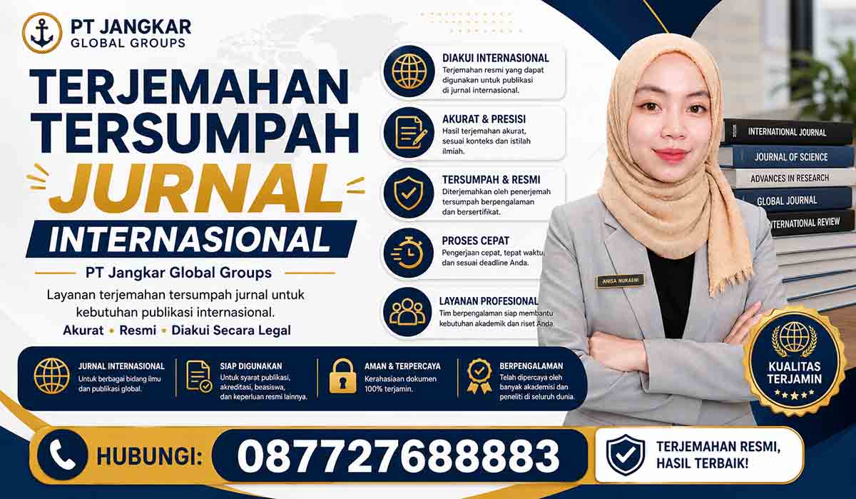 Terjemahan Tersumpah Jurnal Internasional