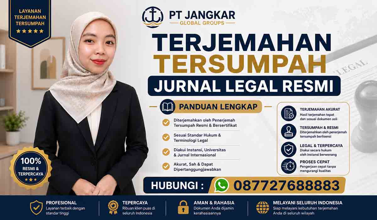 Terjemahan Tersumpah Jurnal Legal Resmi Panduan Lengkap