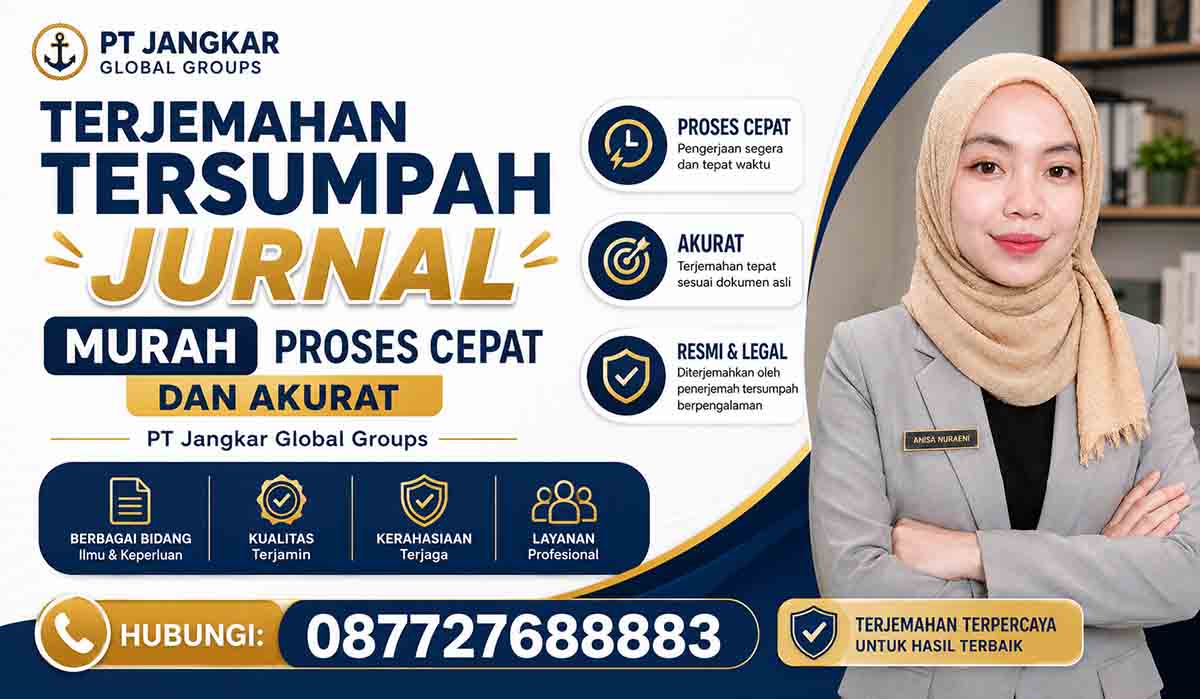 Terjemahan Tersumpah Jurnal Murah Proses Cepat dan Akurat