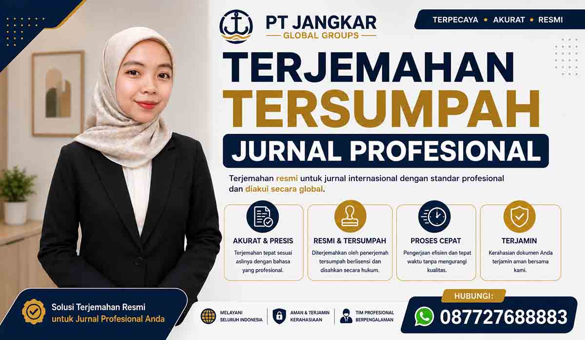 Terjemahan Tersumpah Jurnal Profesional
