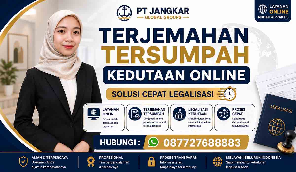 Terjemahan Tersumpah Kedutaan Online Solusi Cepat Legalisasi