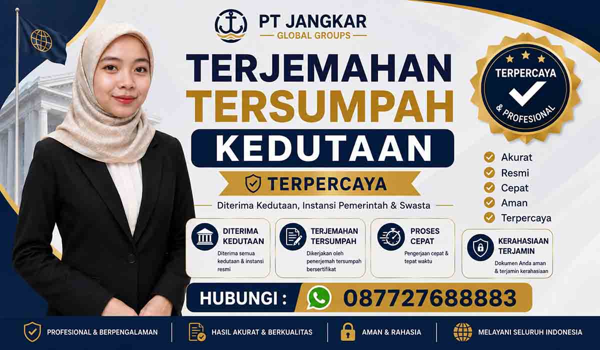 Terjemahan Tersumpah Kedutaan Terpercaya