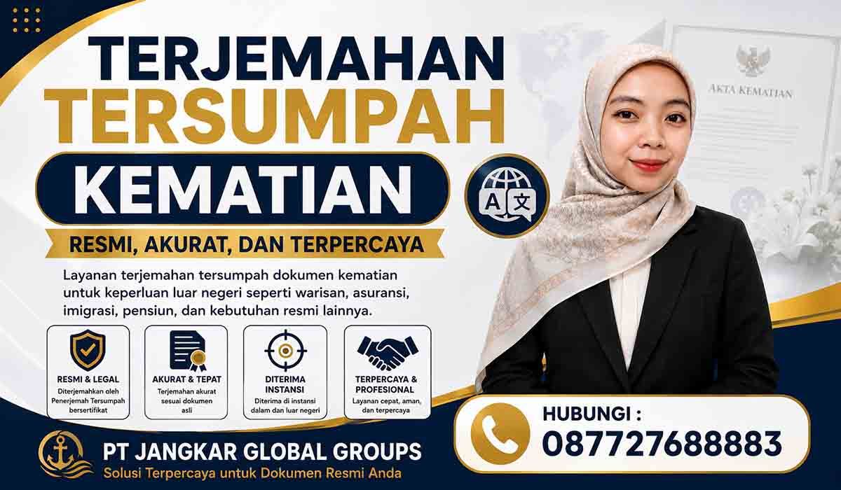 Terjemahan Tersumpah Kematian Resmi Akurat, dan Terpercaya
