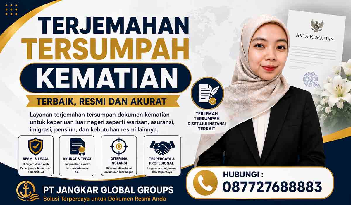 Terjemahan Tersumpah Kematian Terbaik, Resmi dan Akurat
