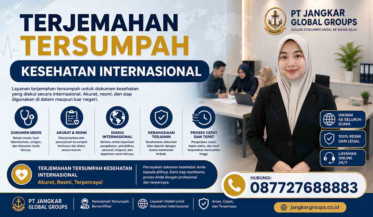 Terjemahan Tersumpah Kesehatan Internasional