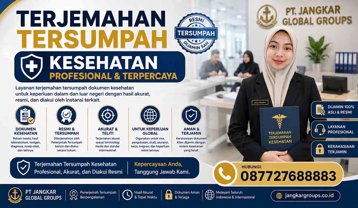 Terjemahan Tersumpah Kesehatan Profesional
