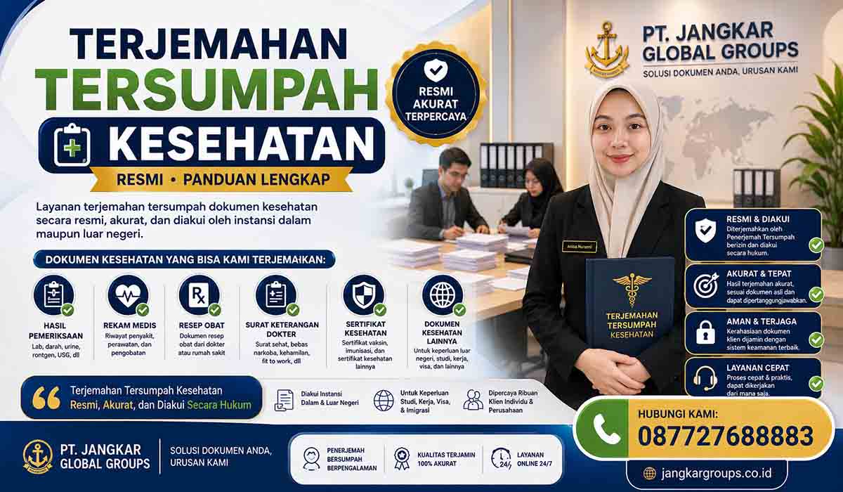 Terjemahan Tersumpah Kesehatan Resmi Panduan Lengkap